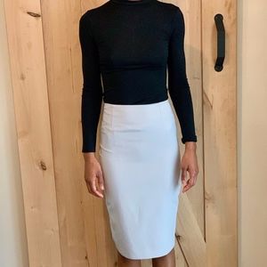 ASOS Light Grey Pencil Skirt